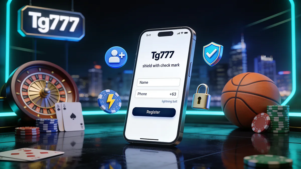 How to Register at TG777 Philippines — tg777 in the Philippines