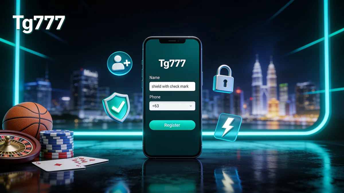 TG777 Registration – Your First Step to Play: tg777 guide for players in the Philippines